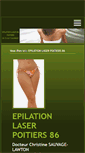 Mobile Screenshot of epilation-laser-86.fr